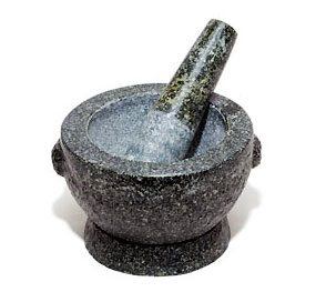 Granite Mortar and Pestle, Extra-Large 8, Product of Thailand » Temple of  Thai
