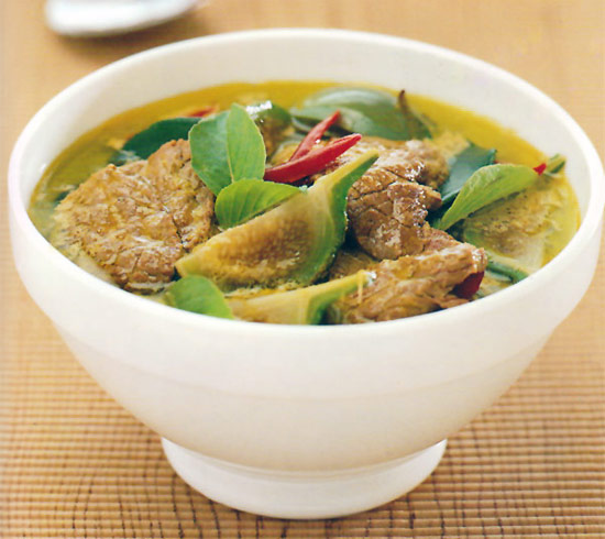 Thai Green Curry with Beef