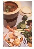 Tom Yum Seafood in Clay Pot